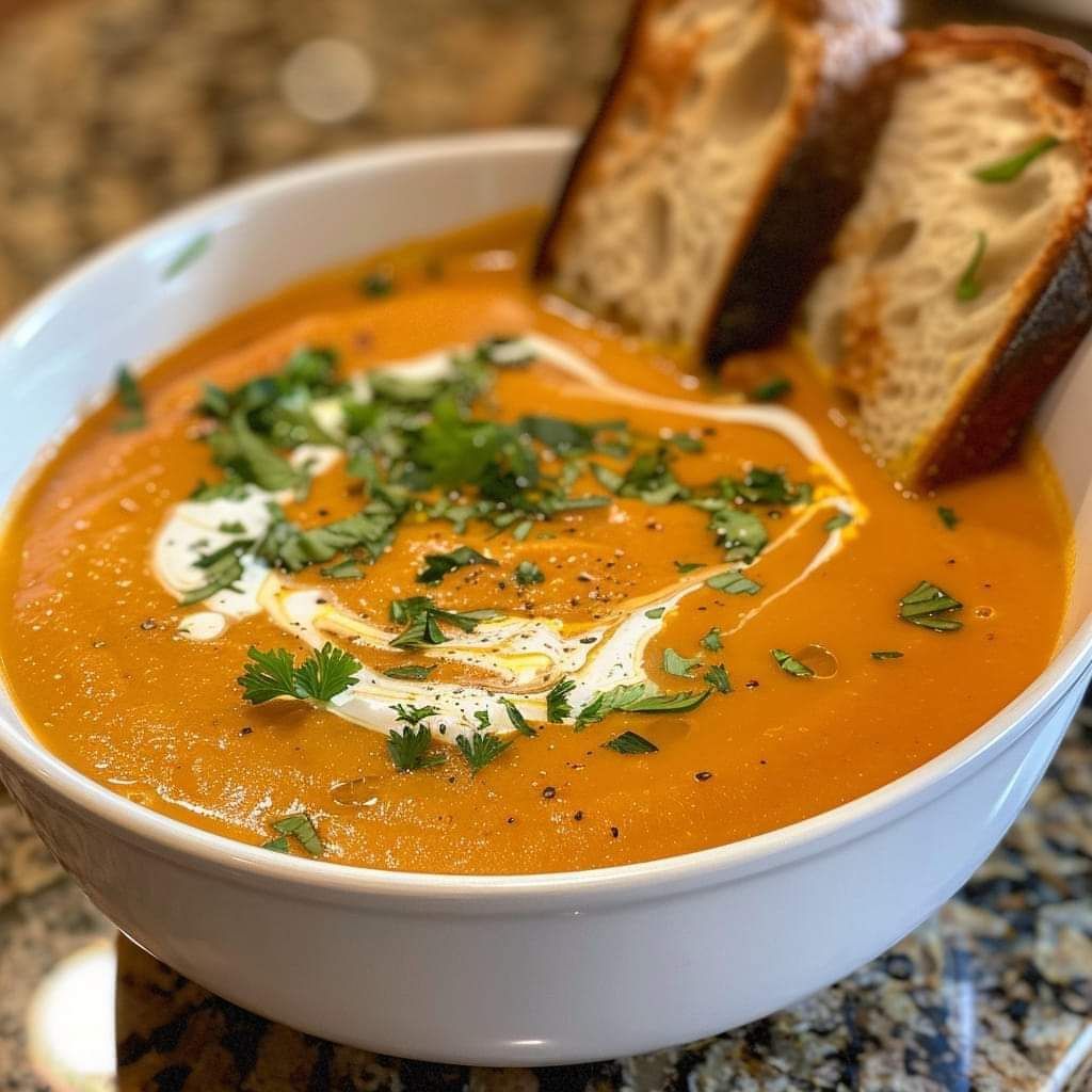 Creamy Pumpkin Spice Soup