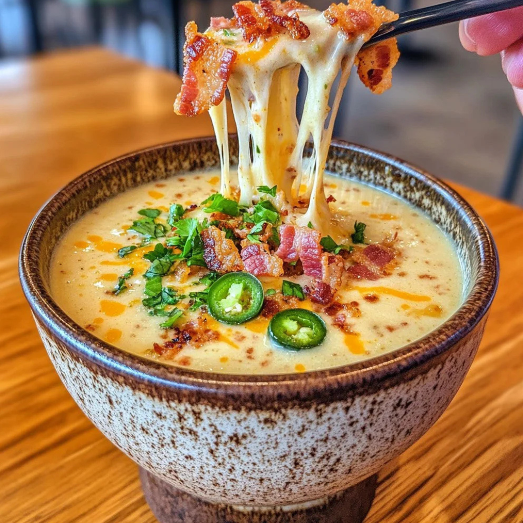 Mango Habanero & Smokey Bacon Cream Soup