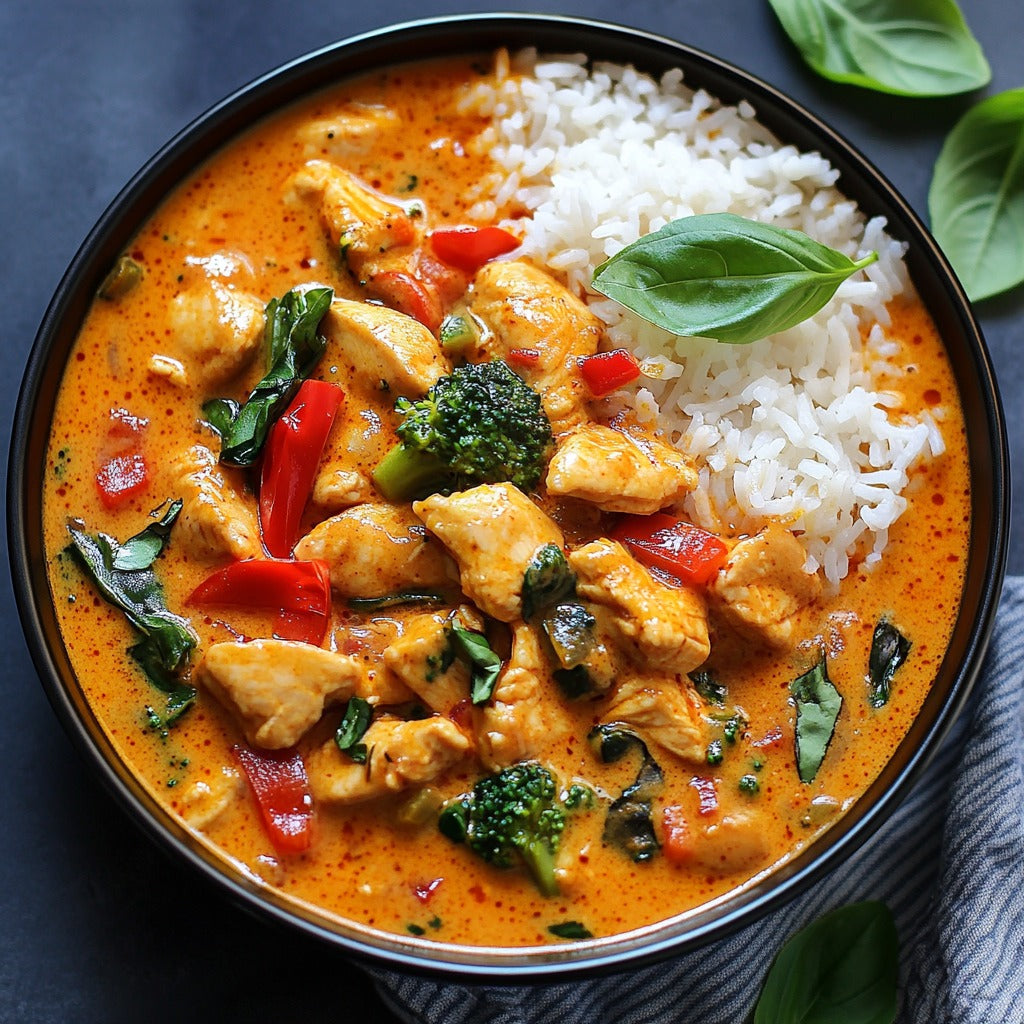Zesty Thai Red Curry Chicken