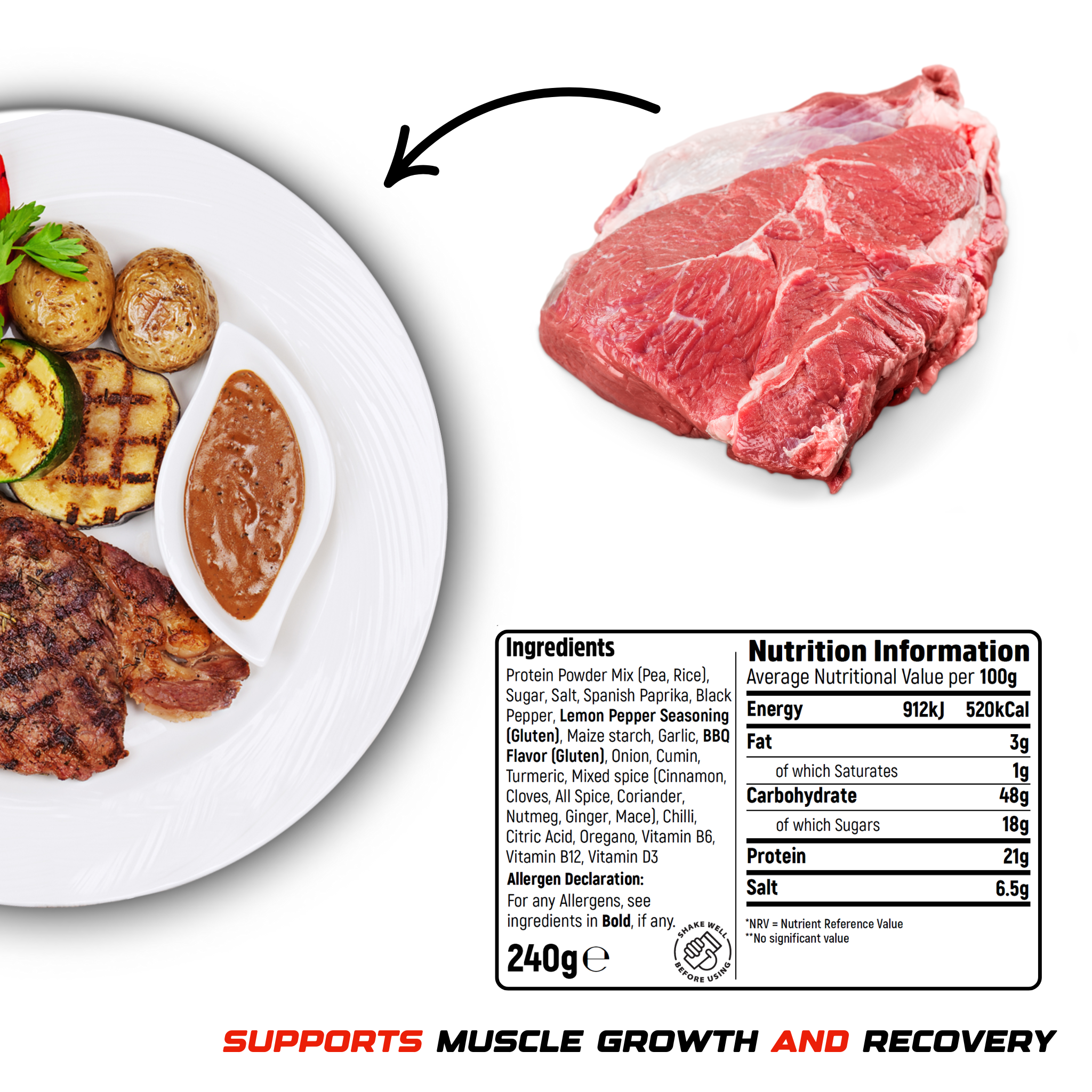 Premium Protein Rubs & Seasonings | 180-250g