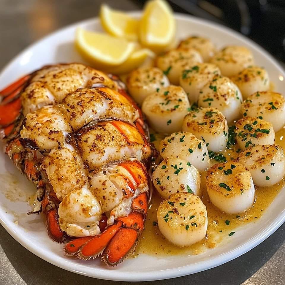 Mango Habanero Lobster & Mediterranean Scallops